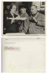 Moe Howard's Lot of 100 Photos From the Curly Joe Era -- Some Candid, Some From Three Stooges Films & Appearances, Cartoon Characters, Etc. -- 10'' x 8'' Except for a Few -- Very Good Plus