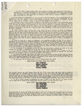 The Three Stooges AFTRA Contract Signed by Moe Howard, Larry Fine & Joe DeRita From March 1963 With William Morris Agency -- 4pp. on 2 Sheets, Measuring 8.5'' x 11'' -- Very Good