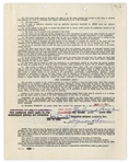 The Three Stooges AFTRA Contract Signed by Moe Howard, Larry Fine & Joe DeRita From March 1963 With William Morris Agency -- 4pp. on 2 Sheets, Measuring 8.5'' x 11'' -- Very Good
