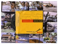 Moe Howards Kodachrome Super 8 Home Movie -- Labeled in Part Vietnam from plane / Bangkok, With Postmark From April 1966 -- Run-Time Approx. 3:30 Minutes, Clip of Film Online at NateDSanders.com