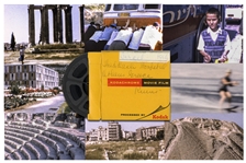 Moe Howards Kodachrome Super 8 Home Movie -- Labeled in Part Israel 1966 / Haddash Hospital / Athens Greece / Ruins -- Run-Time Approx. 2:30 Minutes, Clip of Film Online at NateDSanders.com
