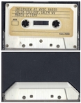 Lot of 7 Cassette Tapes, Mostly Interviews From the 1970s With One From the Mike Douglas Show, One Labeled ''Curly Moe Voices / Stooge Comedy (Sound)'', Moe Giving a Speech in Boston -- Very Good