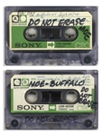Lot of 7 Cassette Tapes, Mostly Interviews From the 1970s With One From the Mike Douglas Show, One Labeled ''Curly Moe Voices / Stooge Comedy (Sound)'', Moe Giving a Speech in Boston -- Very Good