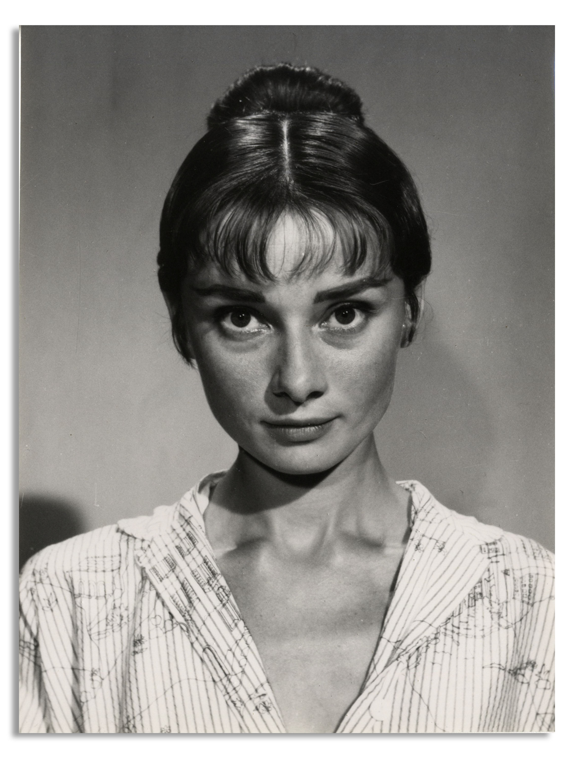 Lot Detail Audrey Hepburn Personally Owned Pair Of Photos From