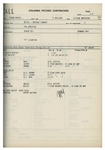 Moe Howard's 21pp. Script Dated December 1951 for the Stooges Film ''He Cooked His Goose'' -- With Drawing on Title Page & Notes by Moe on Cover Including Address of ''Baldy View'', Where Curly Died