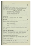 Moe Howard's 21pp. Script Dated December 1951 for the Stooges Film ''He Cooked His Goose'' -- With Drawing on Title Page & Notes by Moe on Cover Including Address of ''Baldy View'', Where Curly Died