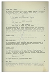 Moe Howard's 29pp. Script Dated December 1951 for The Three Stooges Film ''Gents in a Jam'' -- With Annotations in Moe's Hand -- Very Good Plus Condition