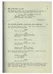 Moe Howard's 29pp. Script Dated December 1951 for The Three Stooges Film ''Gents in a Jam'' -- With Annotations in Moe's Hand -- Very Good Plus Condition