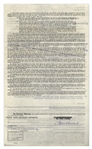Two January 1959 Contracts Signed by Moe Howard -- Contracts for Three Stooges Performances -- Documents Measure 8.5'' x 14'' & 8.5'' x 17'', Very Good