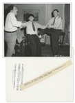 Lot of Twenty 10 x 8 Glossy Photos, From Various Three Stooges Films: 11 From Knutzy Knights, 7 From Scotched in Scotland, 1 From Gents in a Jam & 1 From Shot in the Frontier -- Very Good
