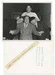Lot of Twenty 10 x 8 Glossy Photos From Various Three Stooges Films: 11 From Blunder Boys, 4 From Fling in the Ring, 3 From Don't Throw That Knife & 2 From Scotched in Scotland -- Very Good