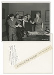 Lot of Twenty 10 x 8 Glossy Photos From Various Three Stooges Films: 11 From Blunder Boys, 4 From Fling in the Ring, 3 From Don't Throw That Knife & 2 From Scotched in Scotland -- Very Good