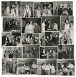Lot of Twenty 10" x 8" Glossy Photos From Eight Different Three Stooges Films, Complete List Online at NateDSanders.com -- Very Good Condition
