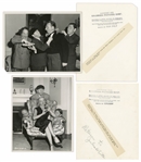 Lot of Twenty 10 x 8 Glossy Photos From Eight Different Three Stooges Films, Complete List Online at NateDSanders.com -- Very Good Condition