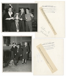 Lot of Twenty 10 x 8 Glossy Photos From Eight Different Three Stooges Films, Complete List Online at NateDSanders.com -- Very Good Condition