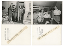 Lot of Twenty 10 x 8 Glossy Photos From Eight Different Three Stooges Films, Complete List Online at NateDSanders.com -- Very Good Condition