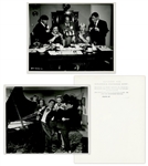 Lot of Twenty 10 x 8 Glossy Photos From Various Three Stooges Films -- 10 Photos From Husbands Beware, 9 From Hot Ice & 1 From Creeps -- Very Good Condition