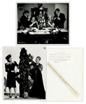 Lot of Twenty 10 x 8 Glossy Photos From Various Three Stooges Films -- 10 Photos From Husbands Beware, 9 From Hot Ice & 1 From Creeps -- Very Good Condition