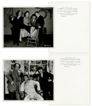 Lot of Twenty 10 x 8 Glossy Photos From Various Three Stooges Films -- 15 Photos From Wham-Bam-Slam!, 4 From Stone Age Romeos & 1 From Hot Ice -- Very Good Condition