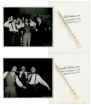 20 Photos of The Three Stooges, From Films & Public Appearances -- Both Glossy & Matte Measuring 10 x 8 (18 Photos); 7 x 9 (1) & 7 x 5 (1) -- Very Good -- List Online at NateDSanders.com