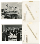 Lot of Twenty Photos With Shemp -- From 13 Films Including Hold That Lion! -- One Photo Matte Sized 9.75 x 7.75, Rest Are Glossy 10 x 8 -- Very Good -- List Online at NateDSanders.com