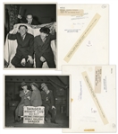 Lot of Twenty Photos With Shemp -- From 13 Films Including Hold That Lion! -- One Photo Matte Sized 9.75 x 7.75, Rest Are Glossy 10 x 8 -- Very Good -- List Online at NateDSanders.com