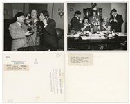 Lot of Twenty Photos With Shemp -- From 13 Films Including Hold That Lion! -- One Photo Matte Sized 9.75 x 7.75, Rest Are Glossy 10 x 8 -- Very Good -- List Online at NateDSanders.com