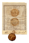 Georgia Gold Lottery Deed From 1832 -- Following the Georgia Gold Rush of 1829 & Ushering in the Trail of Tears