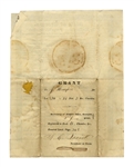 Georgia Gold Lottery Deed From 1832 -- Following the Georgia Gold Rush of 1829 & Ushering in the Trail of Tears