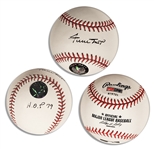Willie Mays Signed OML Baseball -- Signed Willie Mays & HOF 79 -- With Say Hey Hologram & PSA/DNA COA