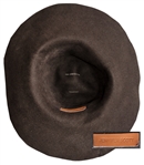 Alicia Keys Personally Owned Funky Brown Floppy Hat -- With a COA From Keys