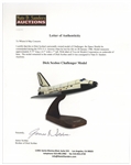 Dick Scobee's Personally Owned Model of Space Shuttle Challenger