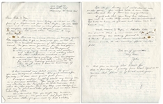 Jack Swigert Autograph Letter Signed to His Parents the Day of His NASA Selection -- ''the sacrifices, self-denial and discipline now seem to have been all worth while'' -- Also With Swigert's Resume