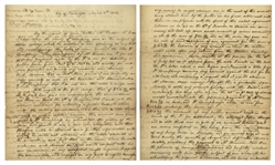 Meriwether Lewis Autograph Letter Signed, Two Months Before the Lewis & Clark Expedition -- In What Would Be Lewis' Lifelong Battle With Reimbursed Debt, He Defends Against Money He Purportedly Owes
