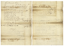 Meriwether Lewis Autograph Letter Signed, Two Months Before the Lewis & Clark Expedition -- In What Would Be Lewis' Lifelong Battle With Reimbursed Debt, He Defends Against Money He Purportedly Owes