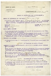 Scarce Marie Curie Signed Document From Her ''Institut du Radium'' Laboratory -- Curie Signs Off on an Experiment in Her Lab