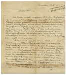 Albert Einstein Autograph Letter Signed From 1934 -- ''...All this is the result of the Hitler-insanity, which has completely ruined the lives of all those around me...''