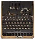 Enigma Machine Used by Germany During World War II -- Very Scarce, as Germans Were Ordered to Destroy the Machines to Prevent Capture by the Allies