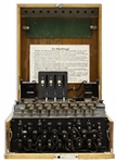 Enigma Machine Used by Germany During World War II -- Very Scarce, as Germans Were Ordered to Destroy the Machines to Prevent Capture by the Allies