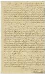 Benjamin Franklin Letter Signed to Scotsman Lord Kames, Mentioning His Book on Successful Living, ''...you will not doubt my being serious in the Intention of finishing my Art of Virtue...''