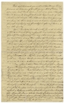 Benjamin Franklin Letter Signed to Scotsman Lord Kames, Mentioning His Book on Successful Living, ''...you will not doubt my being serious in the Intention of finishing my Art of Virtue...''