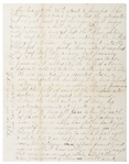 Civil War Letter Lot by a 36th Illinois Infantryman WIA at Murfreesboro -- ''...had the satisfaction of seeing at least 2 of the enemy fall before my gun when a ball struck my left leg...''