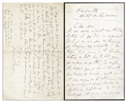 Marcel Proust Autograph Letter Signed -- ''...I had written you a tender letter, and one which, with a pride to which I am not accustomed, I believed to be witty!...''