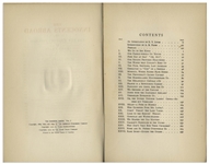 Mark Twain Signed ''The Works of Mark Twain'' -- Signed Both ''S.L. Clemens / Mark Twain'' in the First Volume -- Complete 37 Volume Set With Rare ''Autobiography'' Volumes