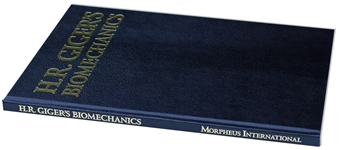 H.R. Giger Signed Limited Deluxe Edition of ''Biomechanics'' -- Near Fine Condition