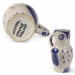 Pablo Picasso ''Hibou'', Number 253 -- Ceramic Owl Pitcher Created at the Madoura Pottery Studios