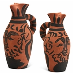 Pablo Picasso ''Yan Barbu'', Number 513 -- Pitcher Created at the Madoura Pottery Studios