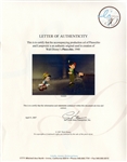 Large ''Pinocchio'' Cels of Pinocchio and Lampwick From the Original 1940 Disney Film