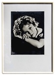 Set of 4 Shirley Temple Framed Studio Portraits