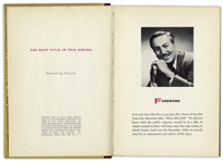 Walt Disney Signed ''Walt Disney's Living Desert'' Book -- With Phil Sears COA